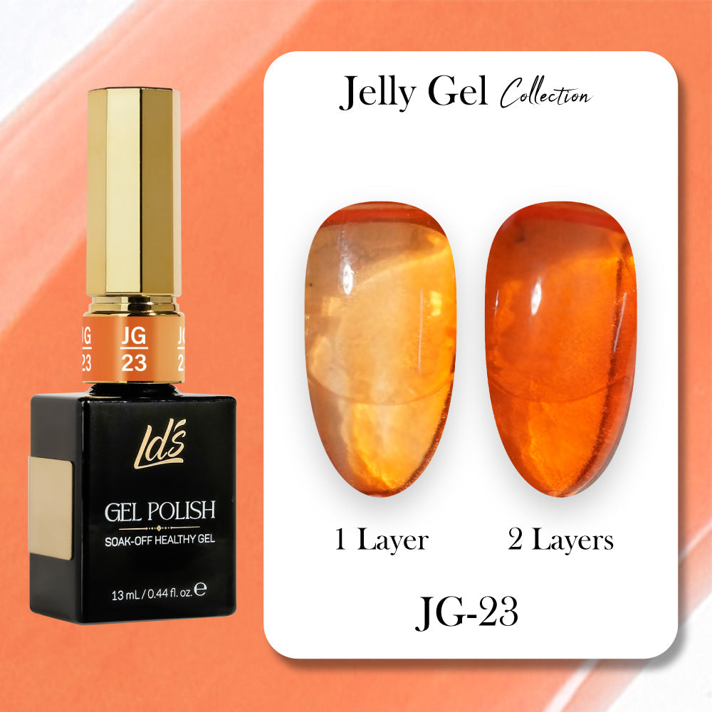 LDS Gel Polish JG-23 - Jelly Gel Collection