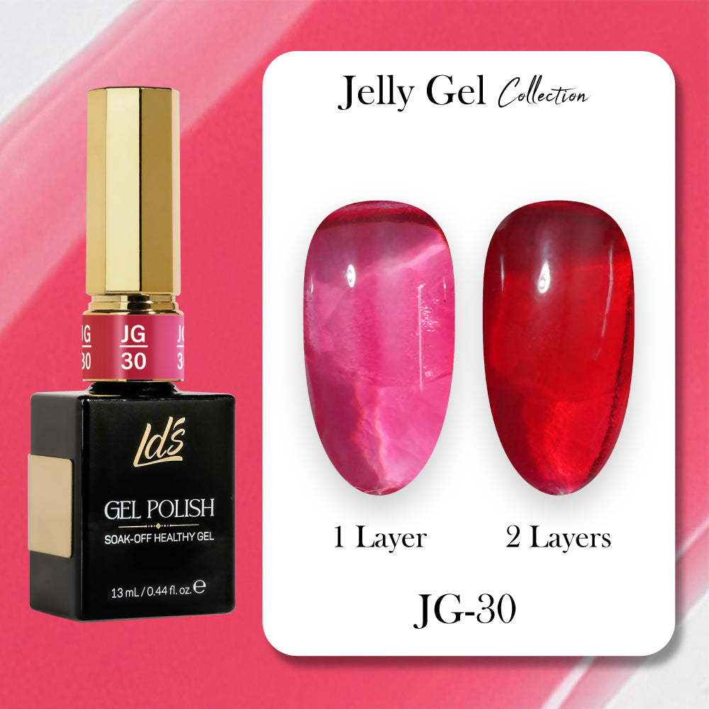 LDS Gel Polish JG-30 - Jelly Gel Collection