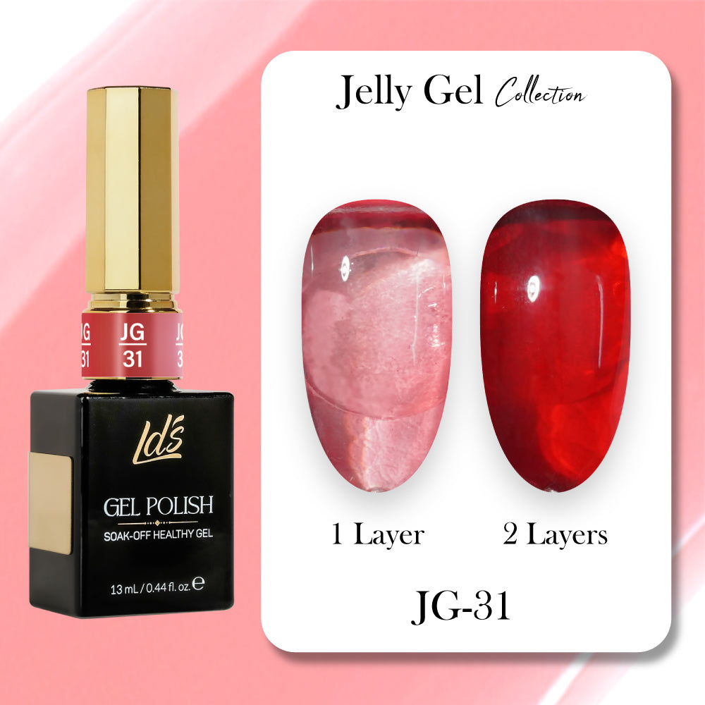 LDS Gel Polish JG-31 - Jelly Gel Collection