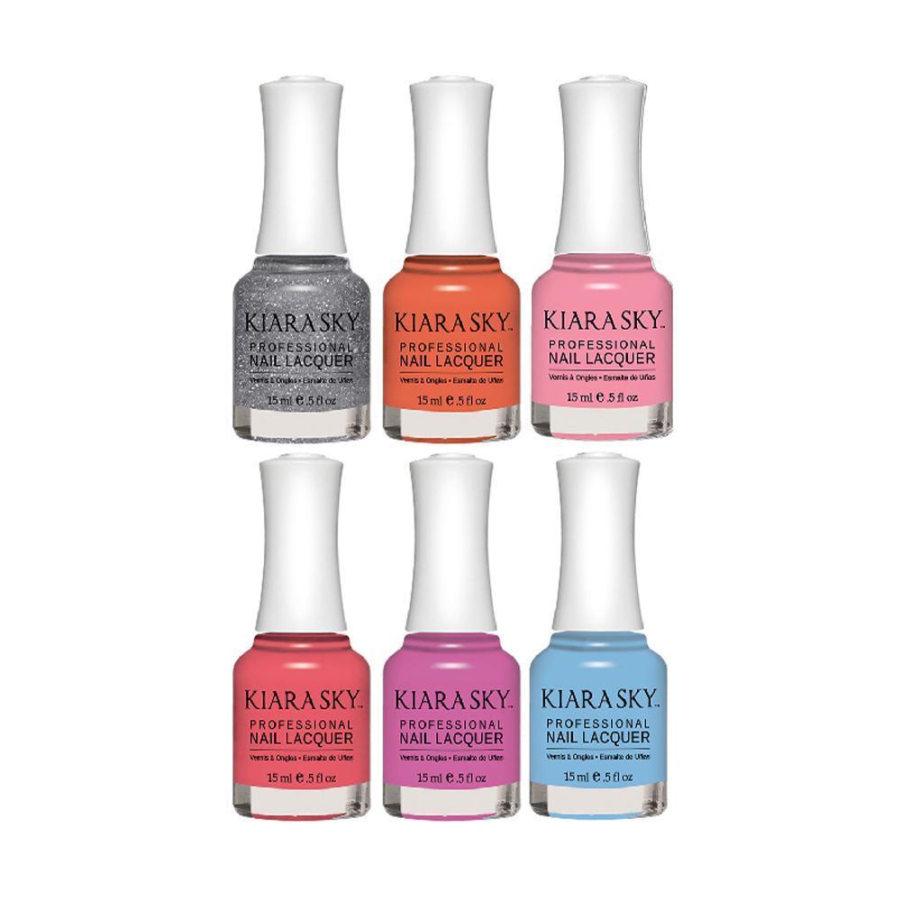 Kiara Sky Ice Cream Parlour Nail Lacquer Collection