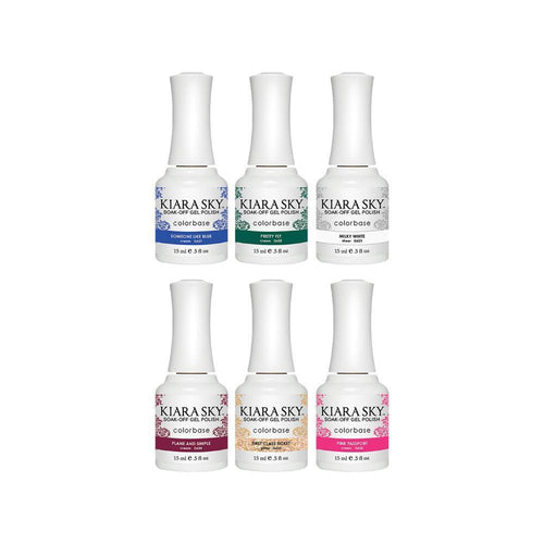 Kiara Sky Jetsetter Gel Collection (06 Colors): 621, 622, 623, 624, 625, 626
