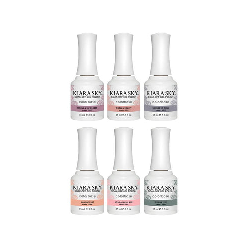 Kiara Sky Snow Place Like Home In Gel Collection (06 Colors): 597, 598, 599, 600, 601, 602