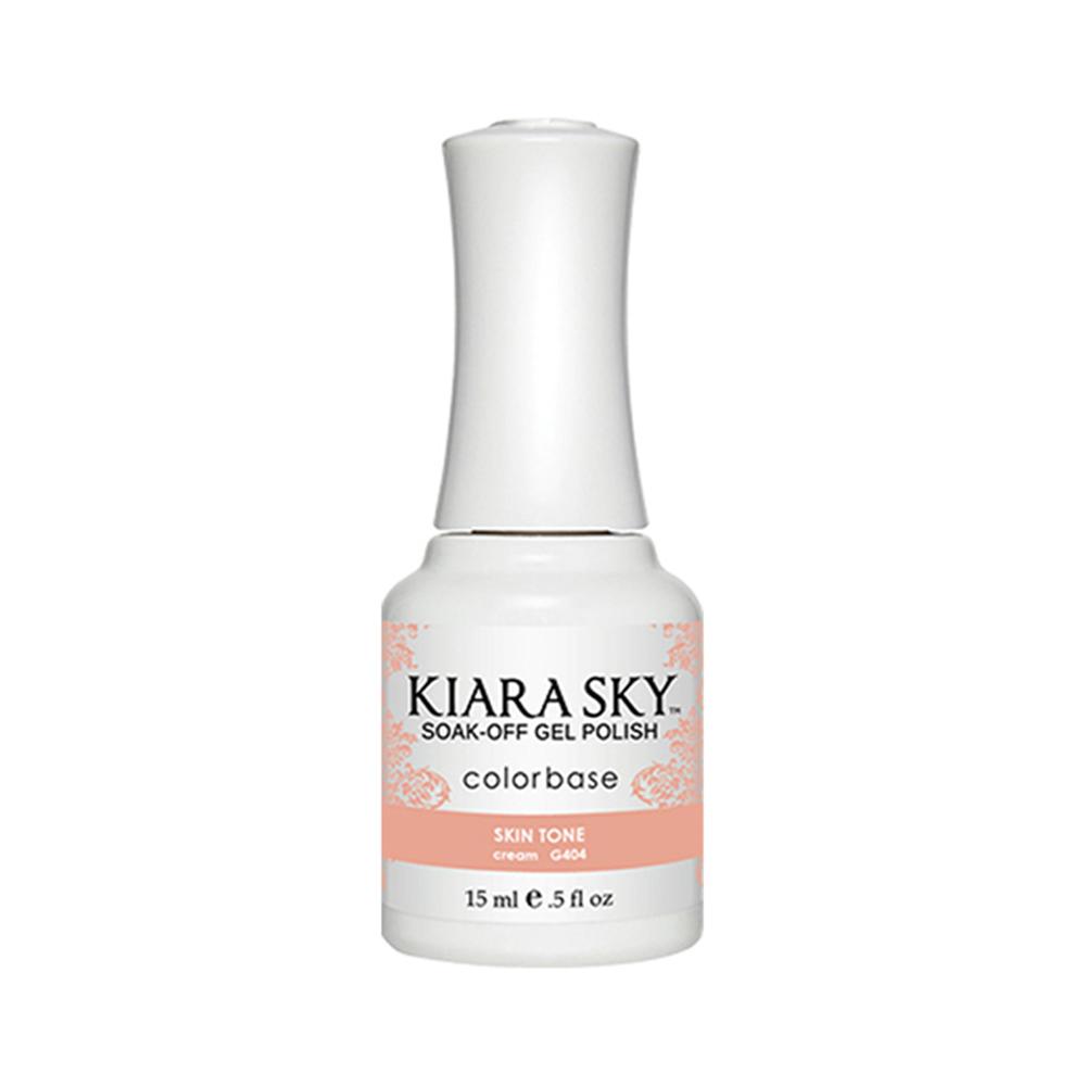 Kiara Sky Gel Polish 404 - Neutral, Beige Colors - Skin Tone