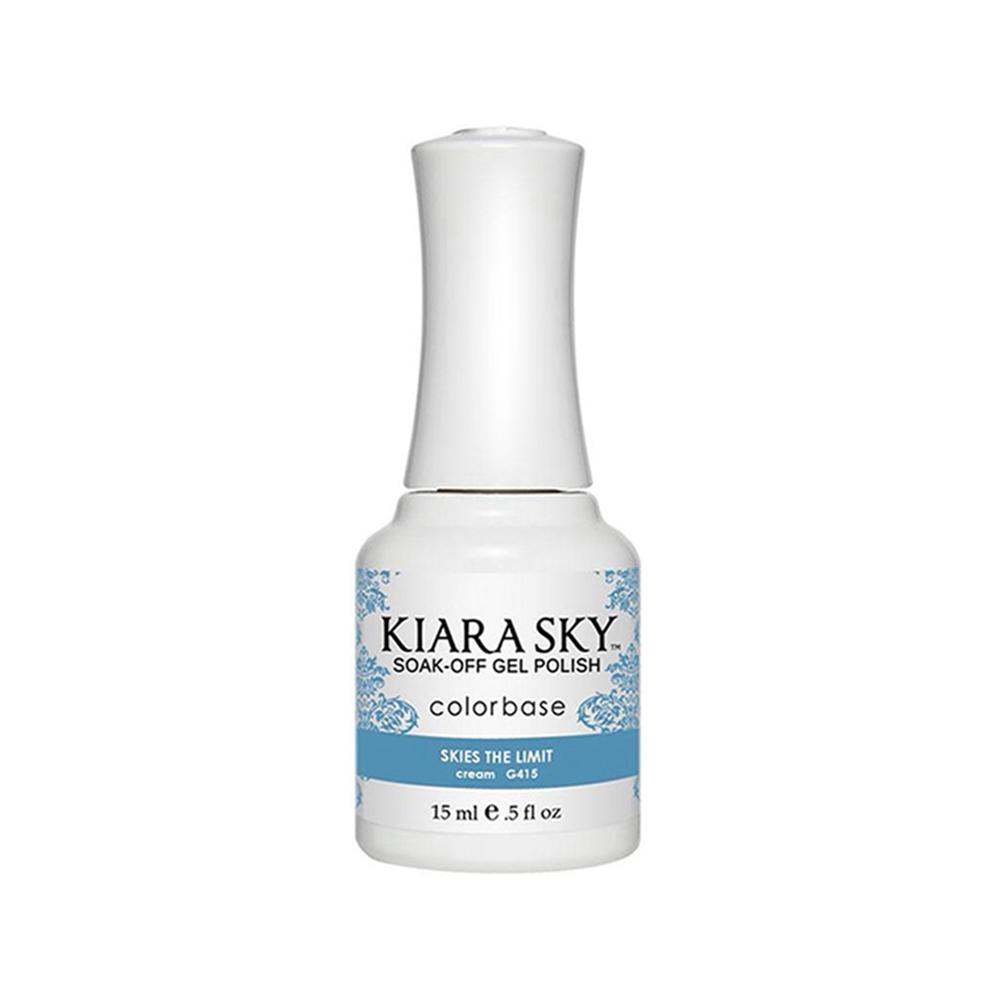 Kiara Sky Gel Polish 415 - Blue Colors - Skies The Limit