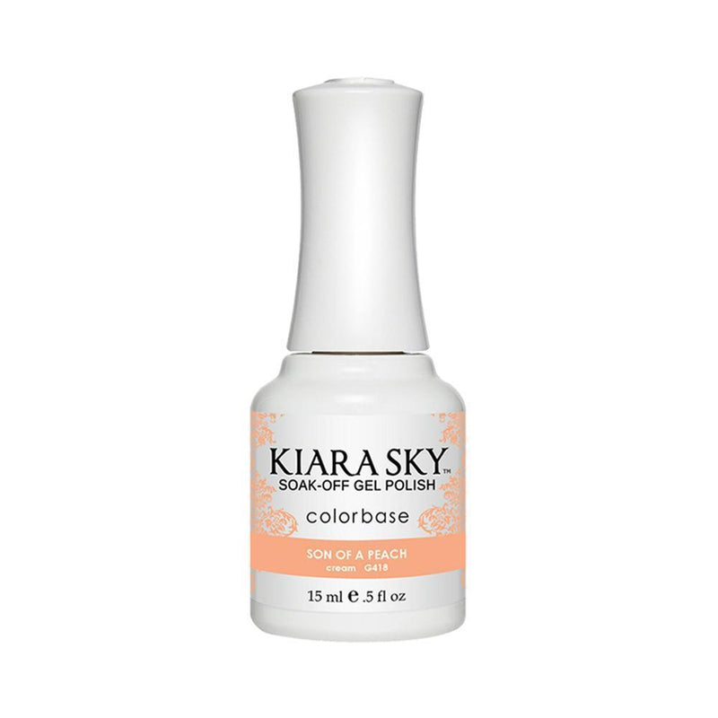 Kiara Sky Gel Polish 418 - Coral Colors - Son Of A Peach