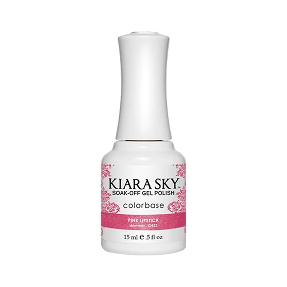 Kiara Sky Gel Polish 422 - Pink Colors - Pink Lipstick