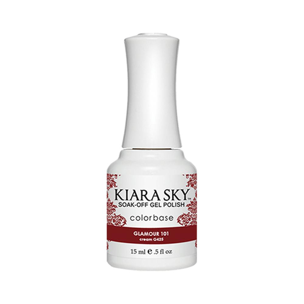 Kiara Sky Gel Polish 425 - Red Colors - Glamour 101