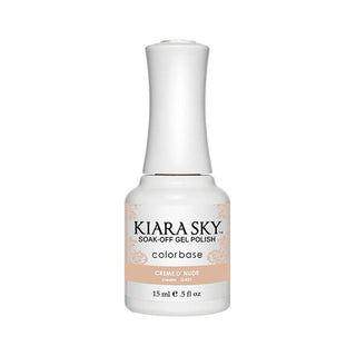 Kiara Sky Gel Polish 431 - Neutral, Beige Colors - Creme D' Nude