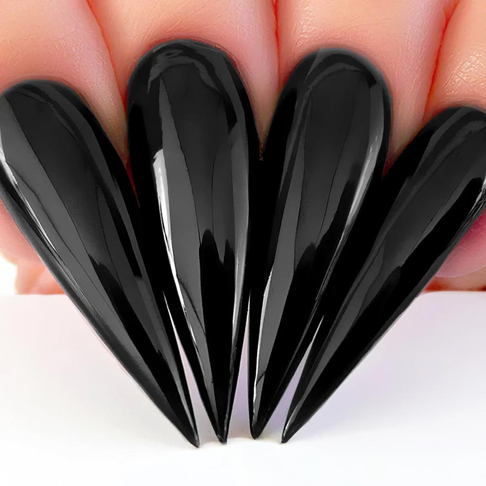 Kiara Sky Gel Polish 435 - Black Colors - Black To Black