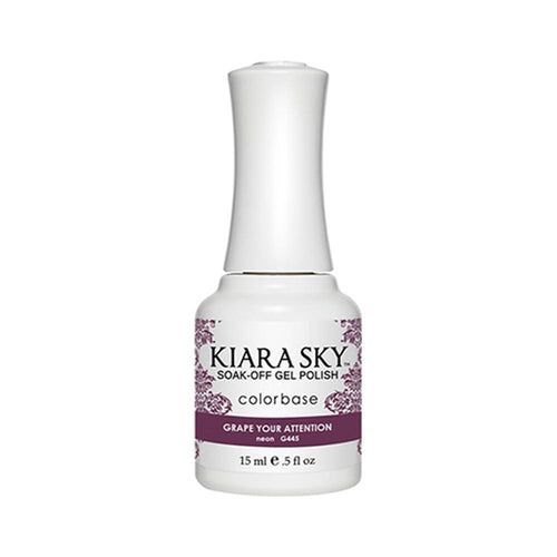Kiara Sky Gel Polish 445 - Purple Colors - Grape Your Attention