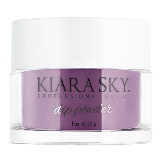 Kiara Sky Dipping Powder Nail - 445 Grape Your Attention - Purple Colors