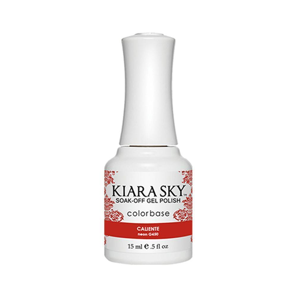 Kiara Sky Gel Polish 450 - Red Colors - Caliente