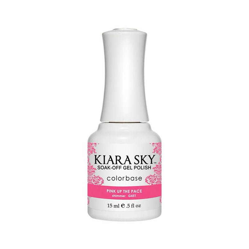 Kiara Sky Gel Polish 451 - Pink Colors - Pink Up The Pace