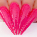 Kiara Sky 451 Pink Up The Pace - Kiara Sky Gel Polish & Matching Nail Lacquer Duo Set - 0.5oz