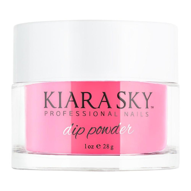 Kiara Sky Dipping Powder Nail - 453 Back To The Fuchsia - Pink Colors