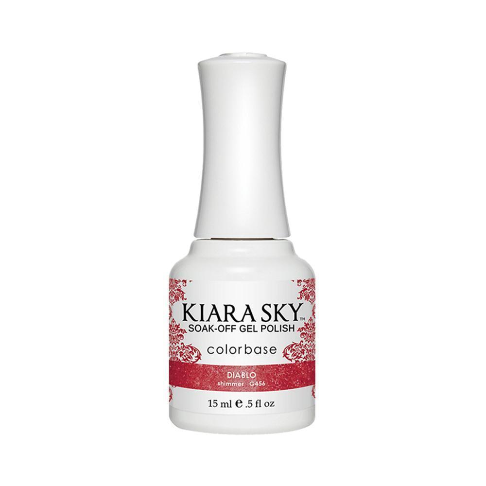 Kiara Sky Gel Polish 456 - Red Colors - Diablo