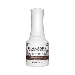 Kiara Sky Gel Polish 467 - Glitter, Multi Colors - Chocolate Glaze