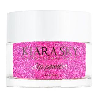 Kiara Sky Dipping Powder Nail - 478 I Pink You Anytime - Glitter, Pink Colors