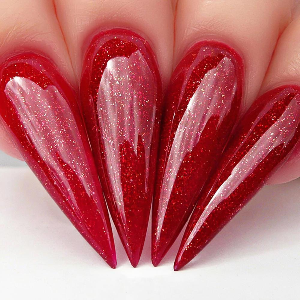 Kiara Sky Gel Polish 480 - Red Colors - Let Get Rediculous