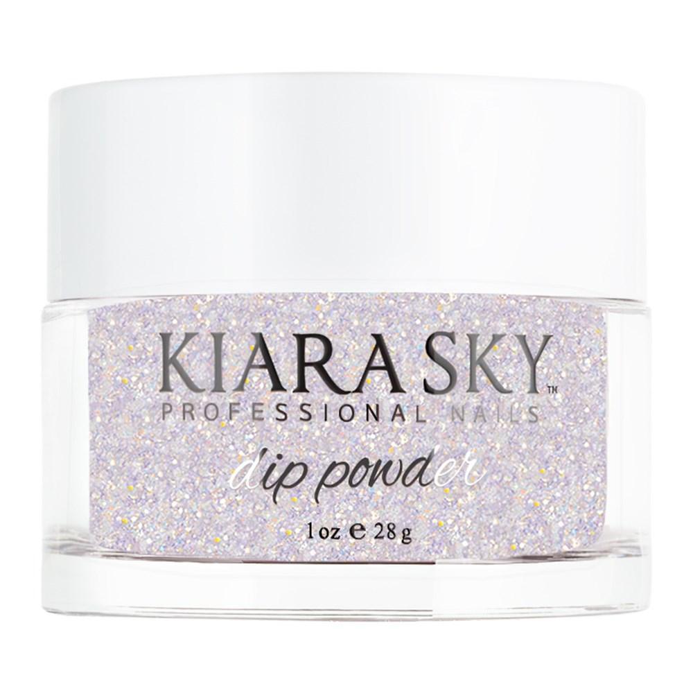 Kiara Sky Dipping Powder Nail - 497 Sweet Plum - Glitter, Purple Colors