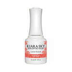 Kiara Sky Gel Polish 499 - Orange, Glitter Colors - Koral Kicks