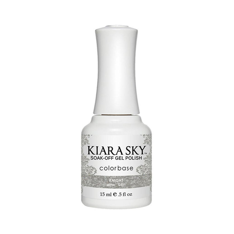 Kiara Sky Gel Polish 501 - Glitter, Multi Colors - Knight