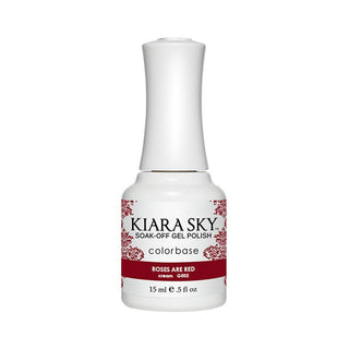Kiara Sky Gel Polish 502 - Red Colors - Roses Are Red