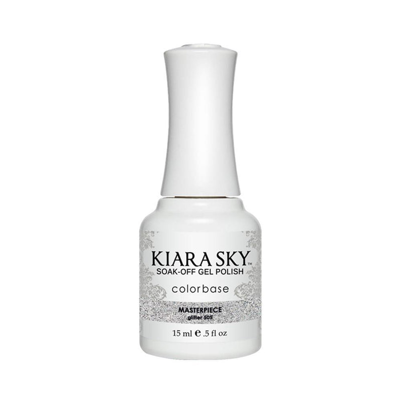 Kiara Sky Gel Polish 505 - Glitter, Multi Colors - Masterpiece