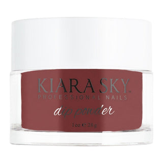 Kiara Sky Dipping Powder Nail - 515 Rustic Yet Refined - Red Colors