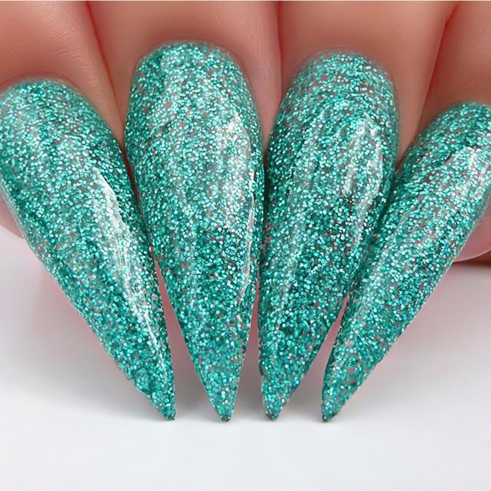 Kiara Sky Gel Polish 517 - Green, Glitter Colors - Vegas Strip