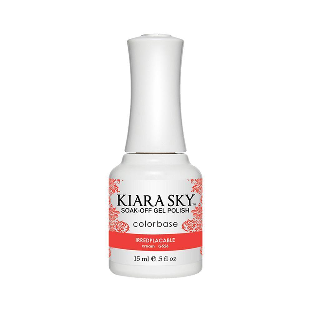 Kiara Sky Gel Polish 526 - Red Colors - Iredplacable