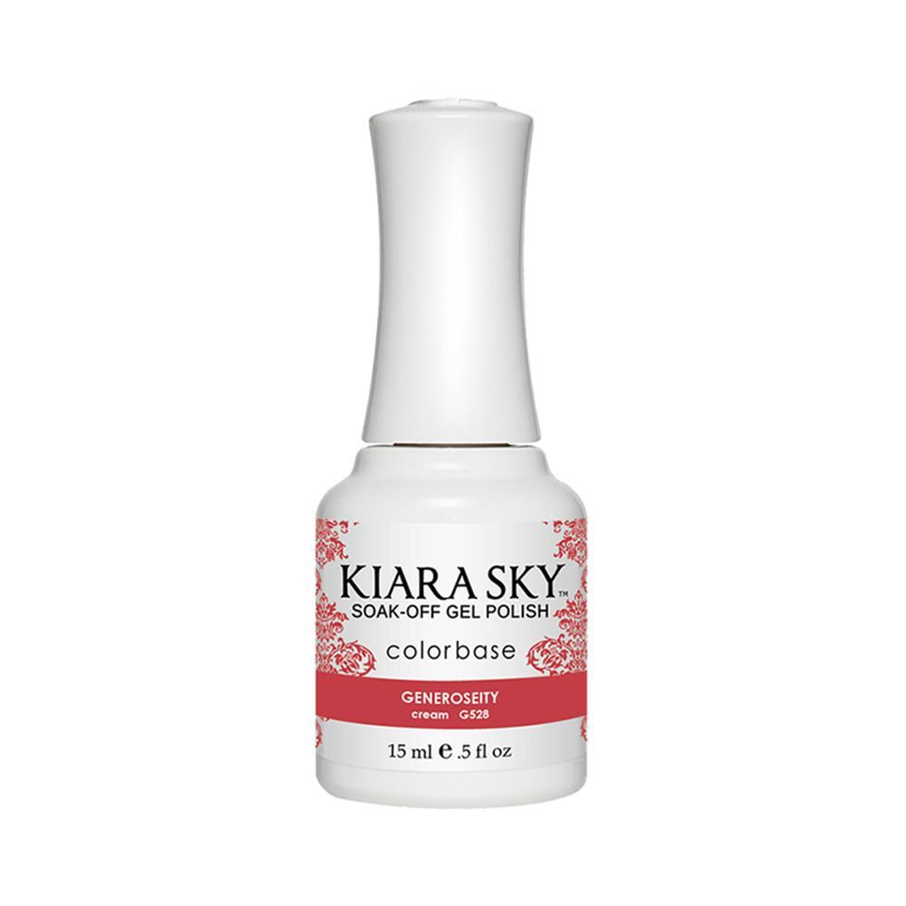 Kiara Sky Gel Polish 528 - Red Colors - Generoseity