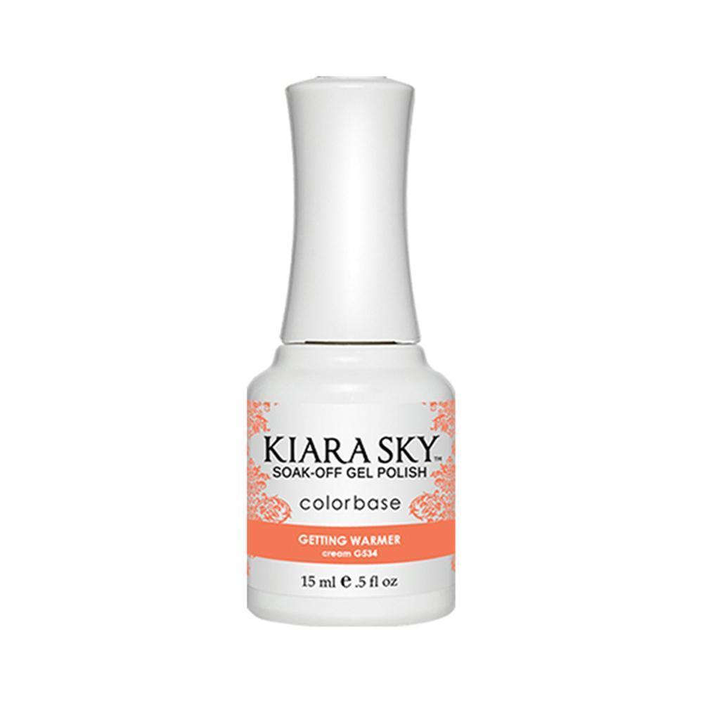 Kiara Sky Gel Polish 534 - Coral Colors - Getting Warmer