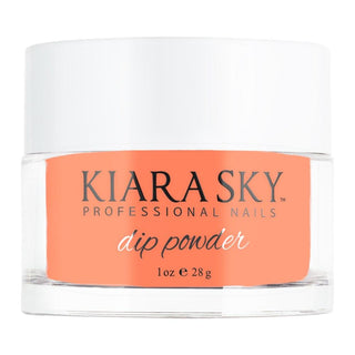 Kiara Sky Dipping Powder Nail - 534 Getting Warmer - Coral Colors