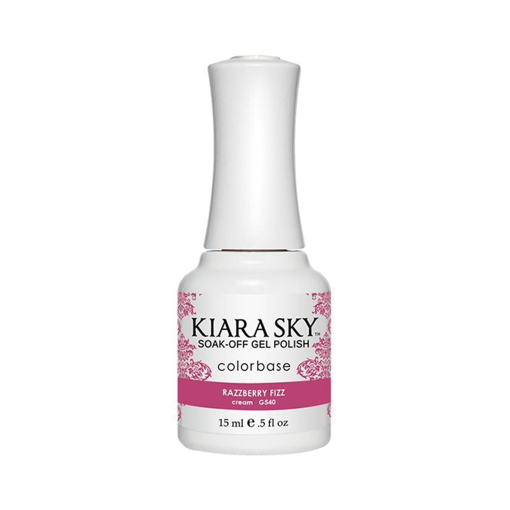 Kiara Sky Gel Polish 540 - Pink Colors - Razzberry Fizz