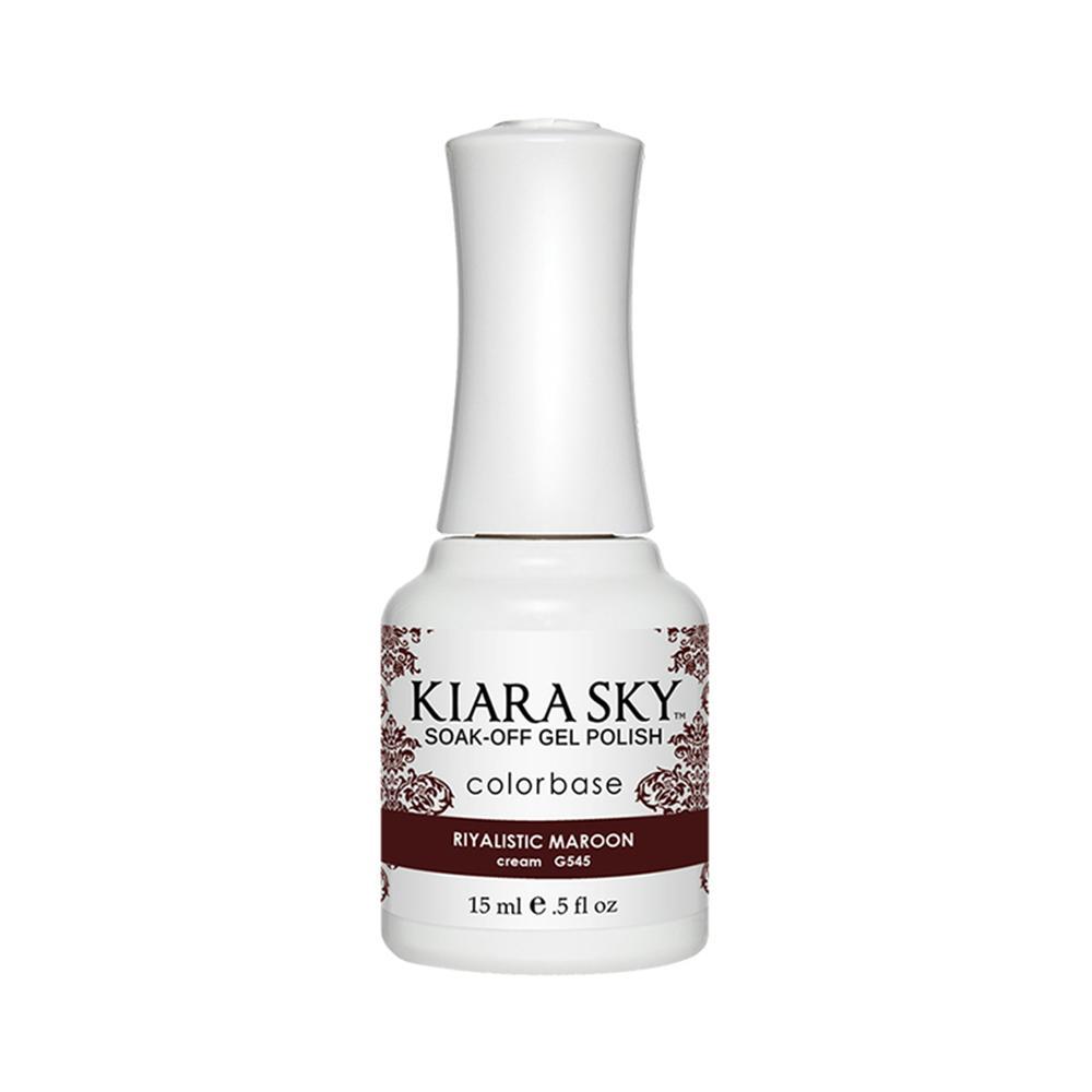 Kiara Sky Gel Polish 545 - Red Colors - Riyalistic