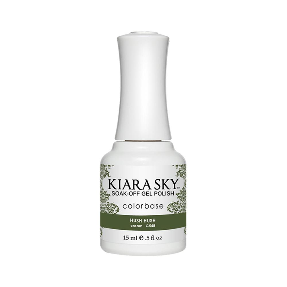 Kiara Sky Gel Polish 548 - Green Colors - Hush Hush