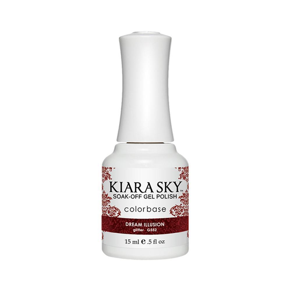 Kiara Sky Gel Polish 552 - Red Colors - Dream Illusion