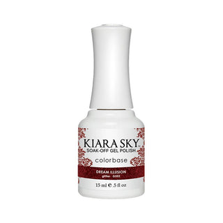 Kiara Sky Gel Polish 552 - Red Colors - Dream Illusion