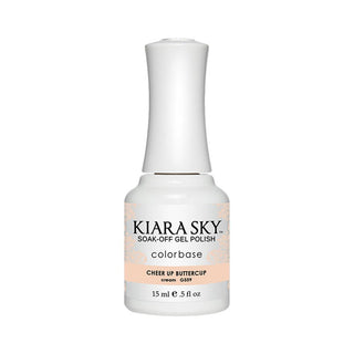 Kiara Sky Gel Polish 559 - Beige, Neutral Colors - Cheer Up Buttercup