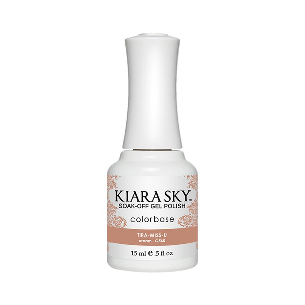 Kiara Sky Gel Polish 560 - Beige, Neutral Colors - Tira Miss U