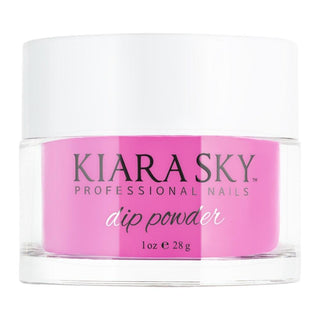 Kiara Sky Dipping Powder Nail - 564 Razzleberry Smash - Purple Colors