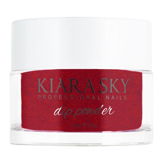 Kiara Sky Dipping Powder Nail - 570 Cheri Cheri - Red Colors