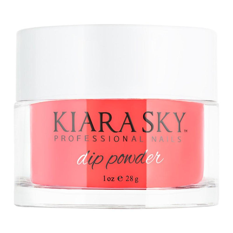 Kiara Sky Dipping Powder Nail - 577 Danger - Pink Colors