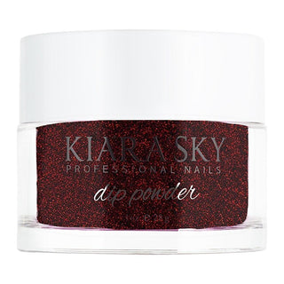Kiara Sky Dipping Powder Nail - 578 I'm Bossy - Red Colors
