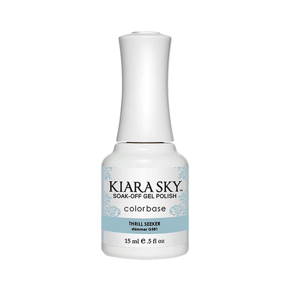 Kiara Sky Gel Polish 581 - Blue Colors - Thrill Seeker