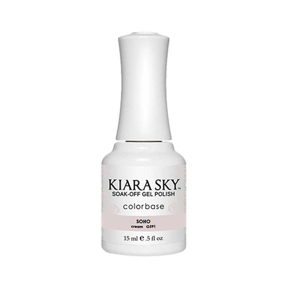 Kiara Sky Gel Polish 591 - Beige, Neutral Colors - Soho