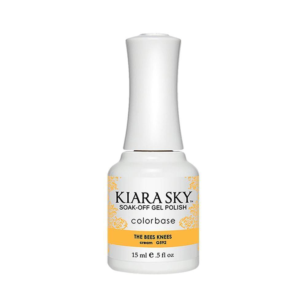 Kiara Sky Gel Polish 592 - Yellow Colors - The Bees Knees