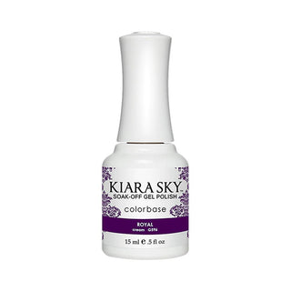 Kiara Sky Gel Polish 596 - Purple Colors - Royal