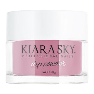 Kiara Sky Dipping Powder Nail - 597 Mauve A Lil' Closer - Purple Colors